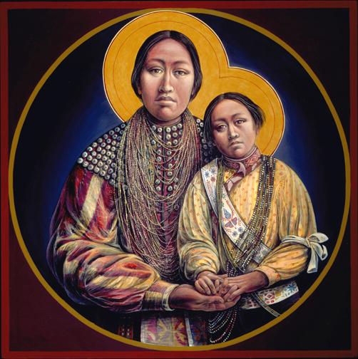 Patowatomi Madonna and Child