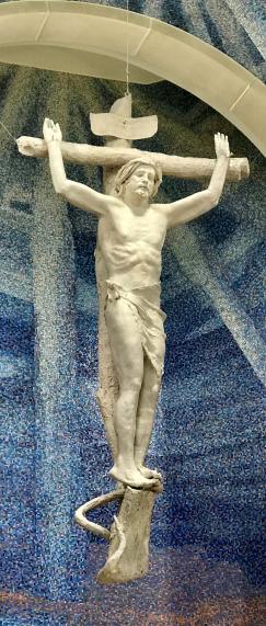 Crucifix, St. Gabriel's Catholic Church, McKinney, Texas