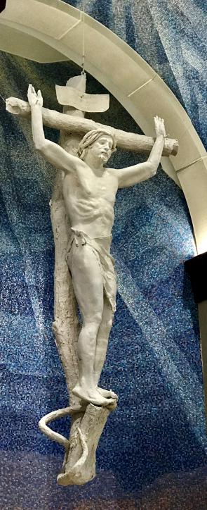 Crucifix, St. Gabriel's Catholic Church, McKinney, Texas
