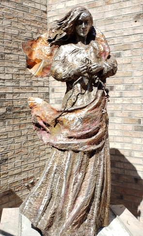 Our Lady the Untier of Knots by Wiktor Szostalo, Catholic Center, Duke University