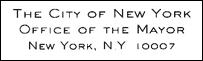 Letter from Mayor Bloomberg of New York 