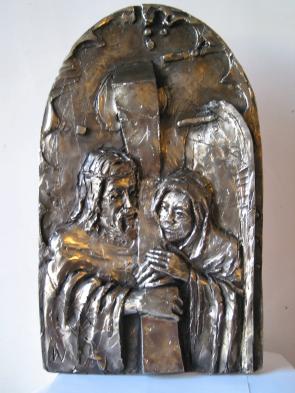 Bronze Stations of the Cross 04