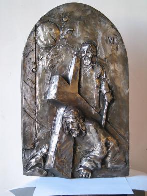 Bronze Stations of the Cross 07