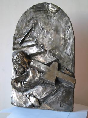 Bronze Stations of the Cross 09